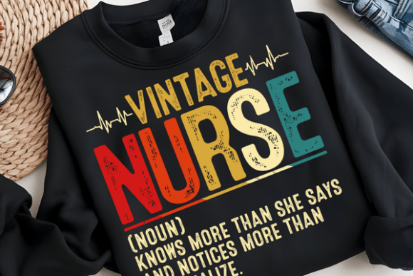 Download Funny Nurse Definition Vintage Nurse PNG - Vintage Collection
