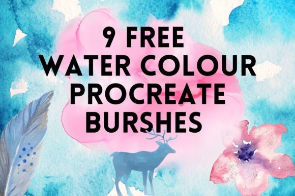 Download 9 Procreate Watercolor Brush Sets - Brush set Collection