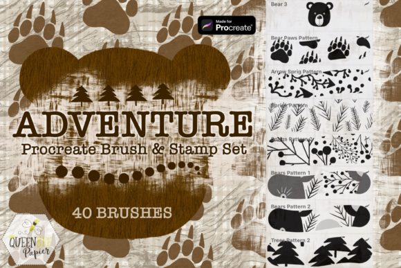 Download Procreate Brush Set, Seamless Patterns - Brush set Collection