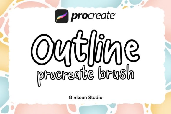 Download Outline Procreate Brush Set, Outline - Brush set Collection
