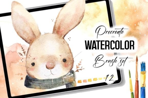 Download Procreate Watercolor Brush Set - Brush set Collection