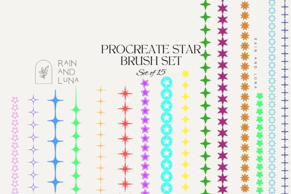Download ✨ Procreate Star Brush Set - Brush set Collection