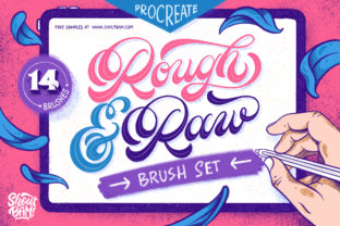 Download Rough & Raw Procreate Brush Set - Brush set Collection
