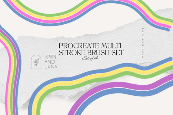 Download 🎨 Procreate Multi-Stroke Brush Set - Brush set Collection