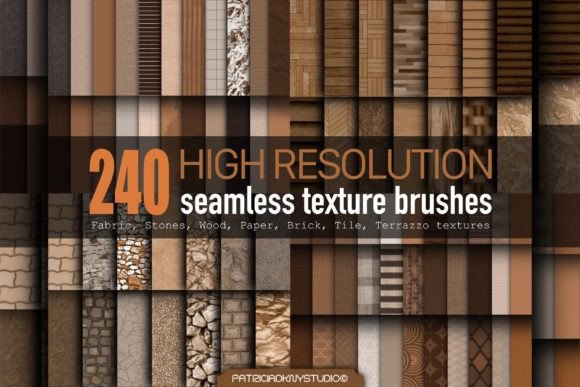Download Procreate Seamless Texture Brush Set - Brush set Collection